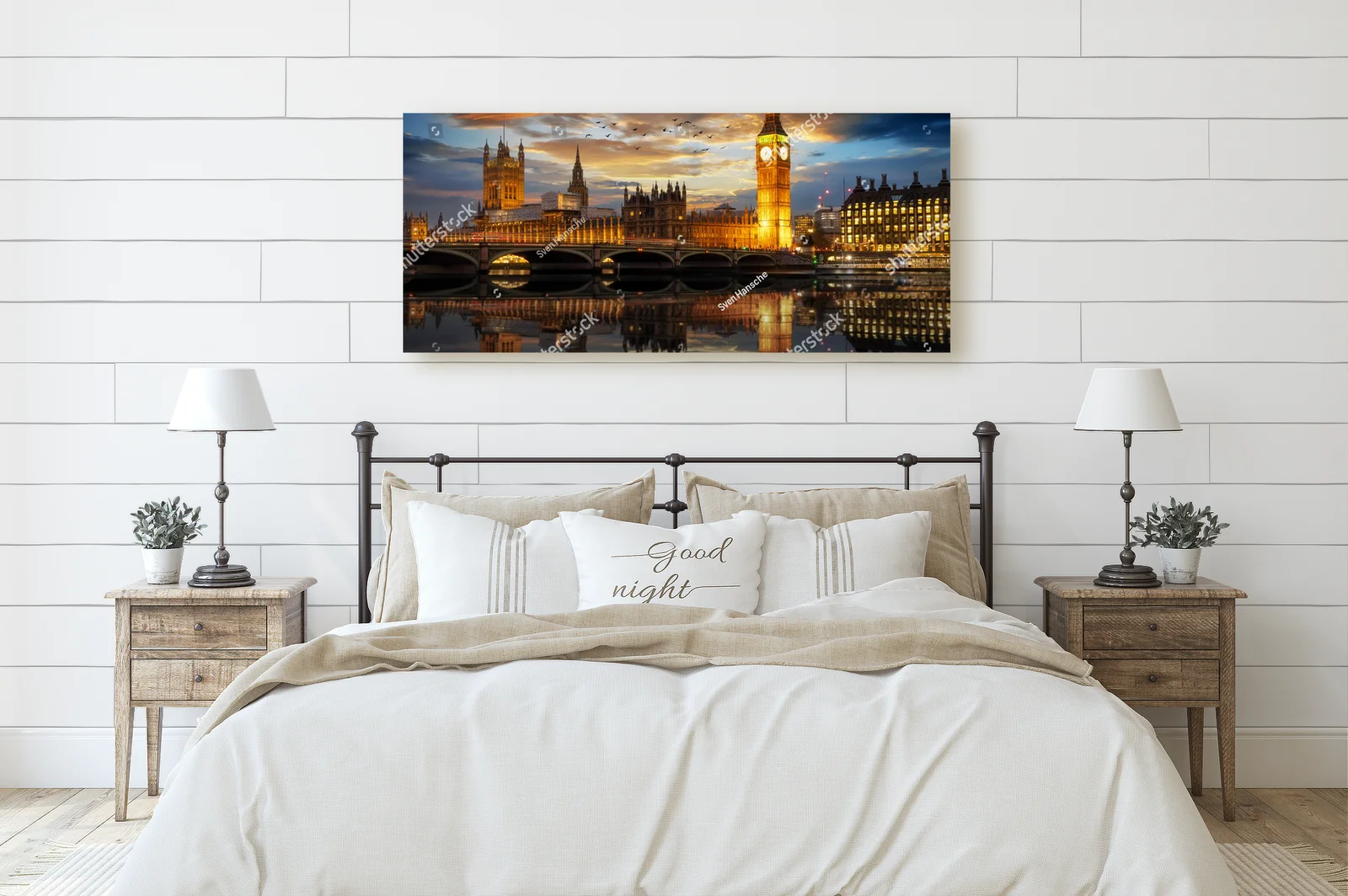 Zachód słońca nad Londynem: Westminster i Big Ben