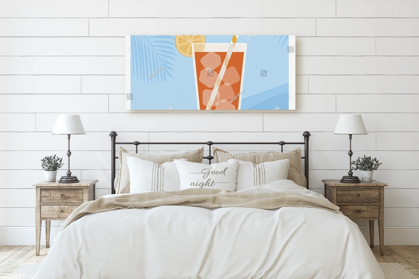 Orzeźwiający Long Island Iced Tea w minimalistycznym stylu