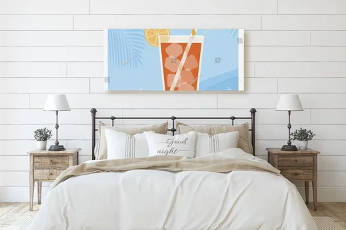 Orzeźwiający Long Island Iced Tea w minimalistycznym stylu