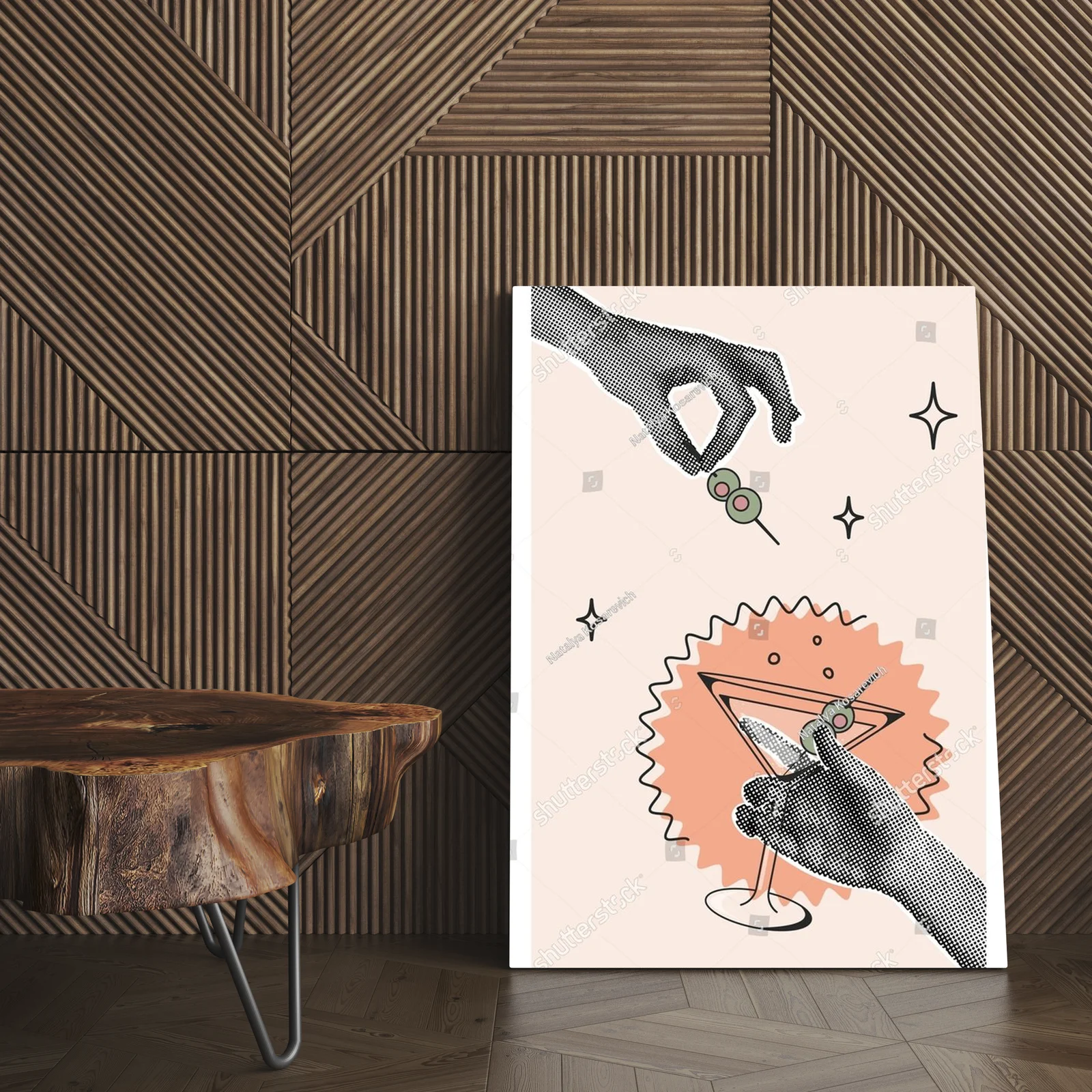 Martini w retro klimacie - pop art z nutą vintage