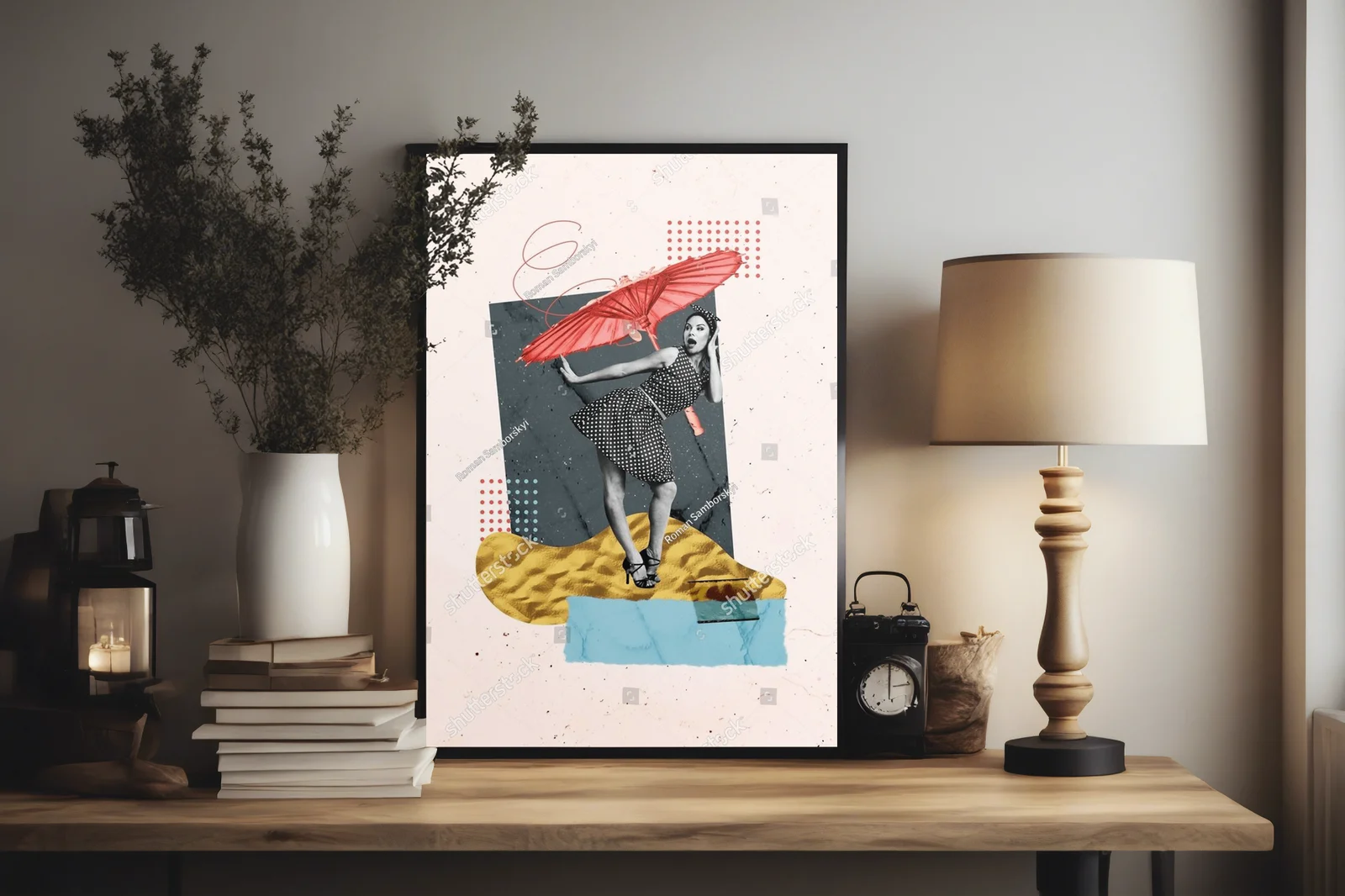 Elegancka pin-up w pastelowej palecie pełnej emocji
