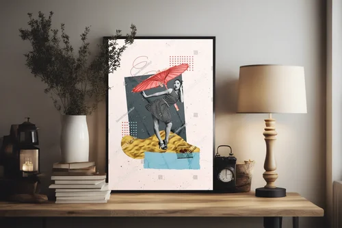 Elegancka pin-up w pastelowej palecie pełnej emocji