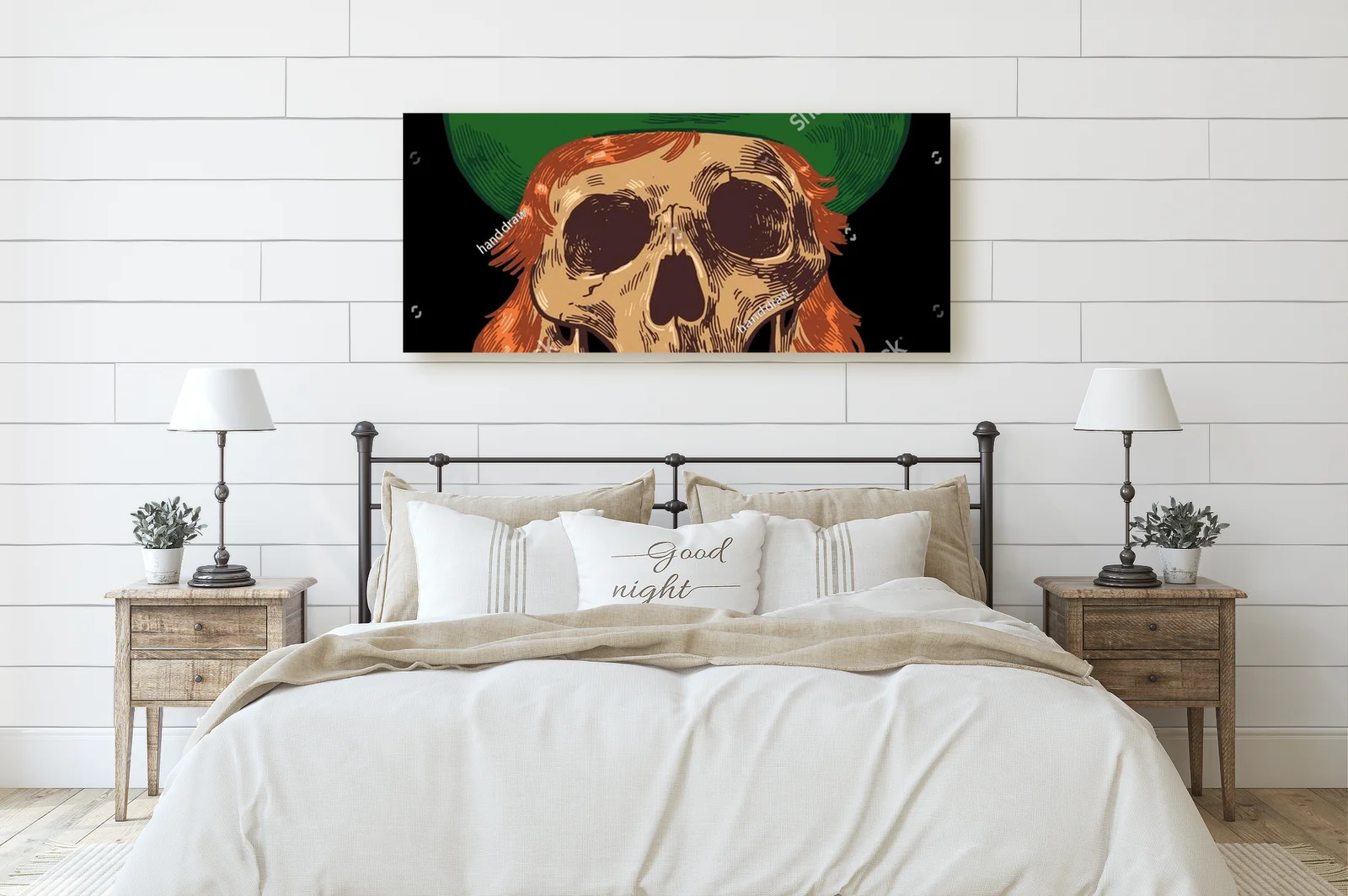 Leprechaun skull: magiczna ilustracja na każdą okazję