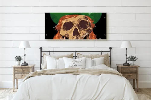 Leprechaun skull: magiczna ilustracja na każdą okazję