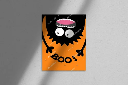 Urocze potwory w radosnej Halloweenowej atmosferze