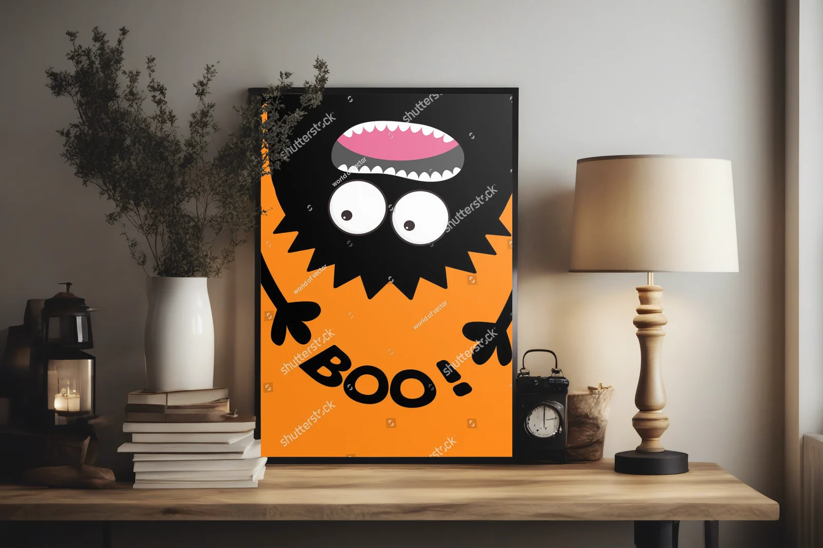 Urocze potwory w radosnej Halloweenowej atmosferze