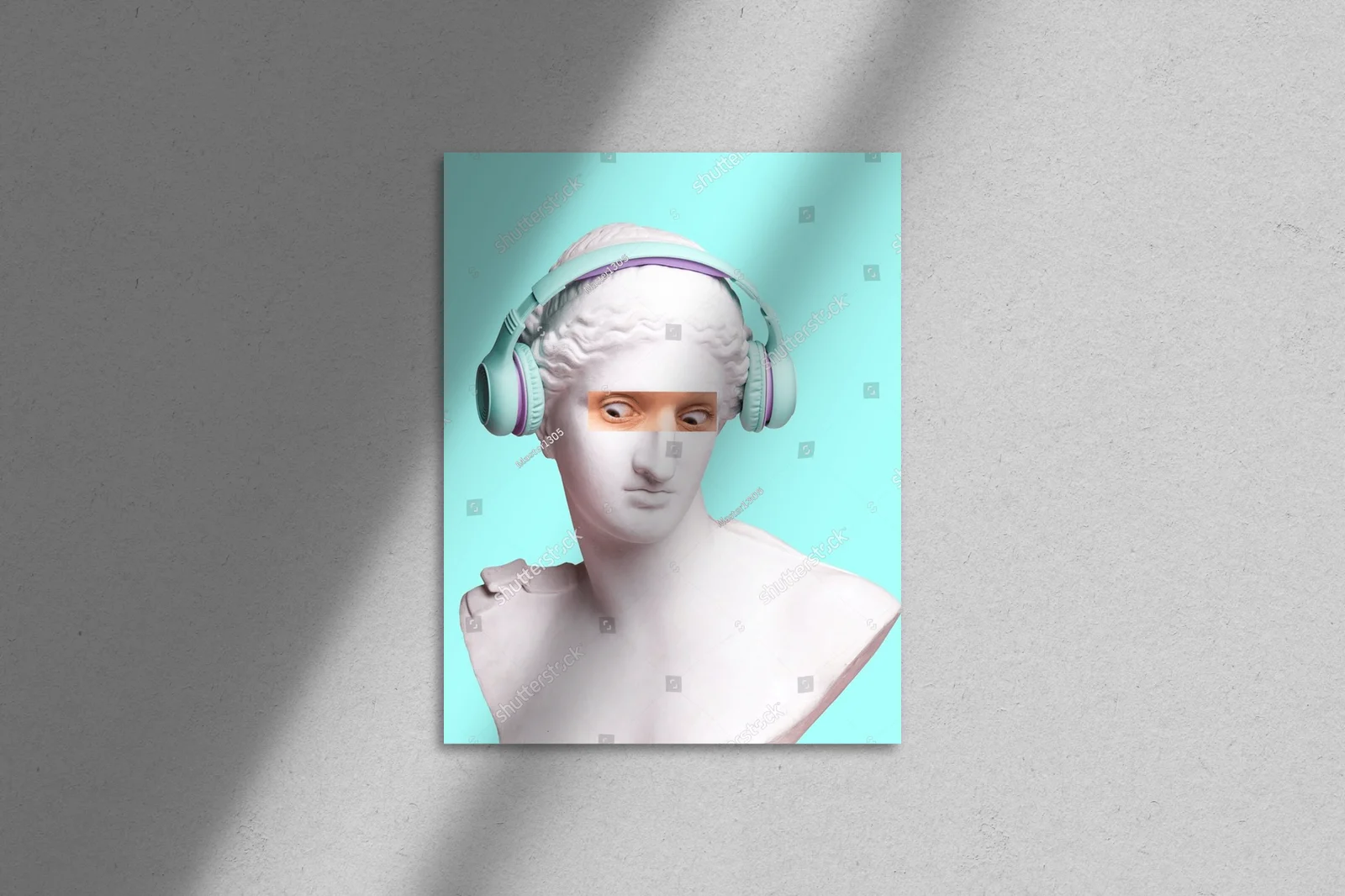 Surrealistyczna kompozycja z refleksją emocji
