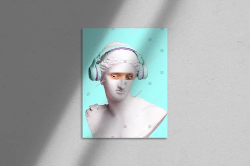 Surrealistyczna kompozycja z refleksją emocji