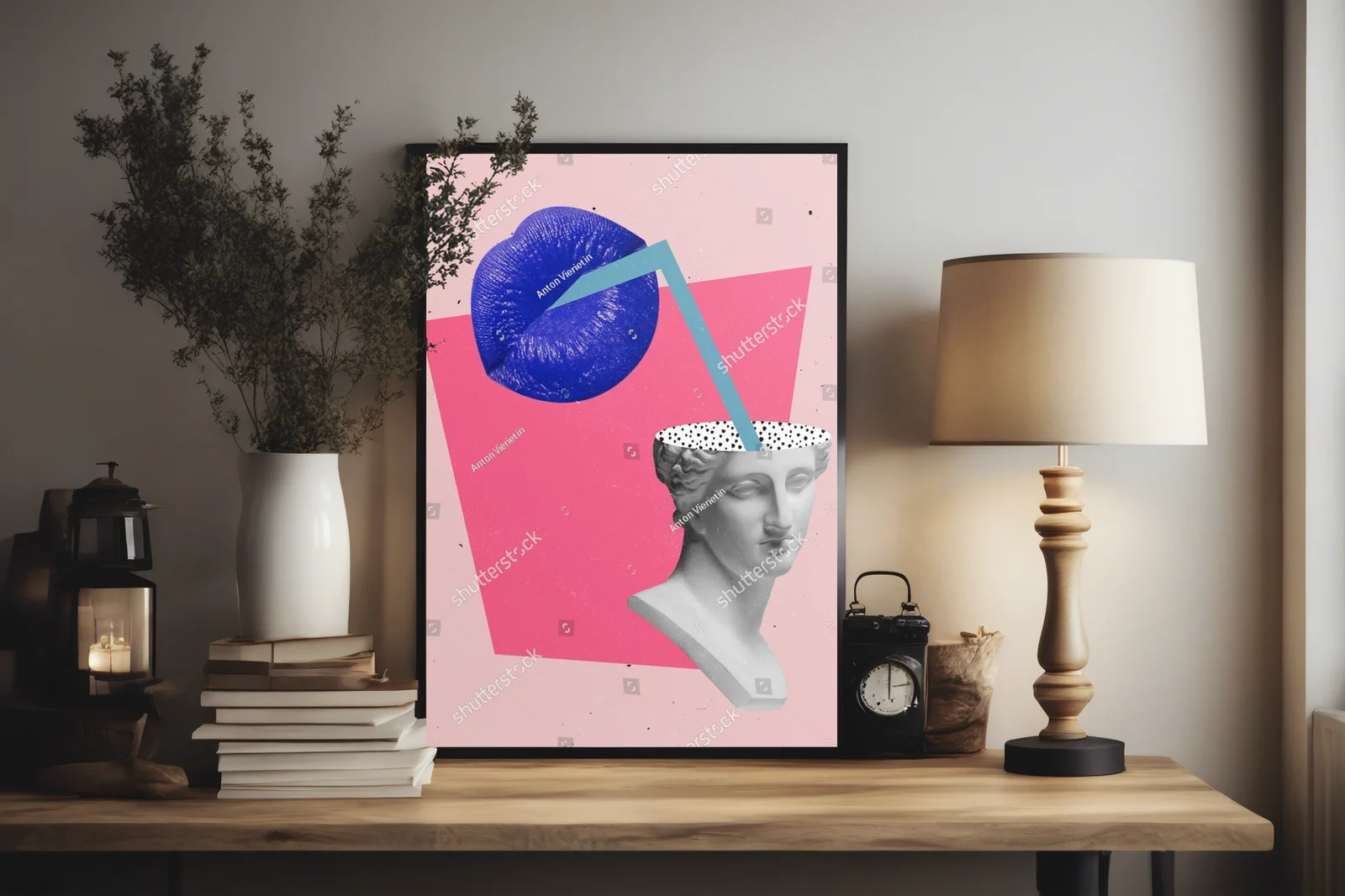 Funkcjonalna sztuka w pastelowych odcieniach