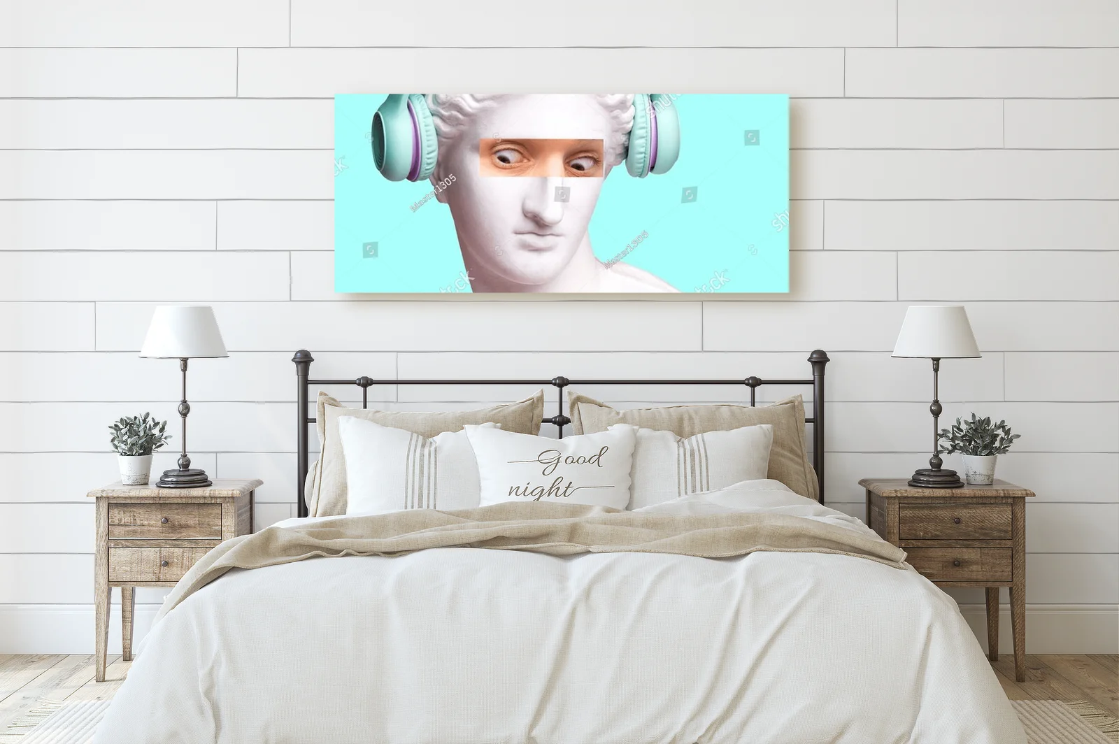 Surrealistyczna kompozycja z refleksją emocji