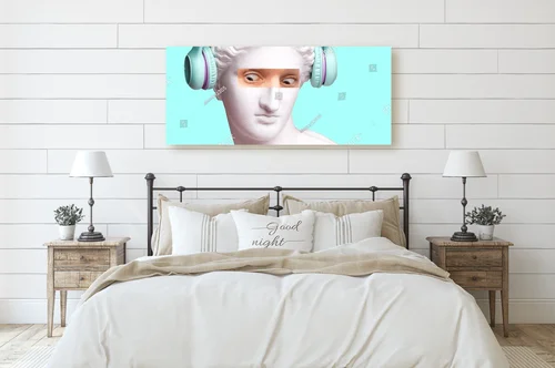 Surrealistyczna kompozycja z refleksją emocji