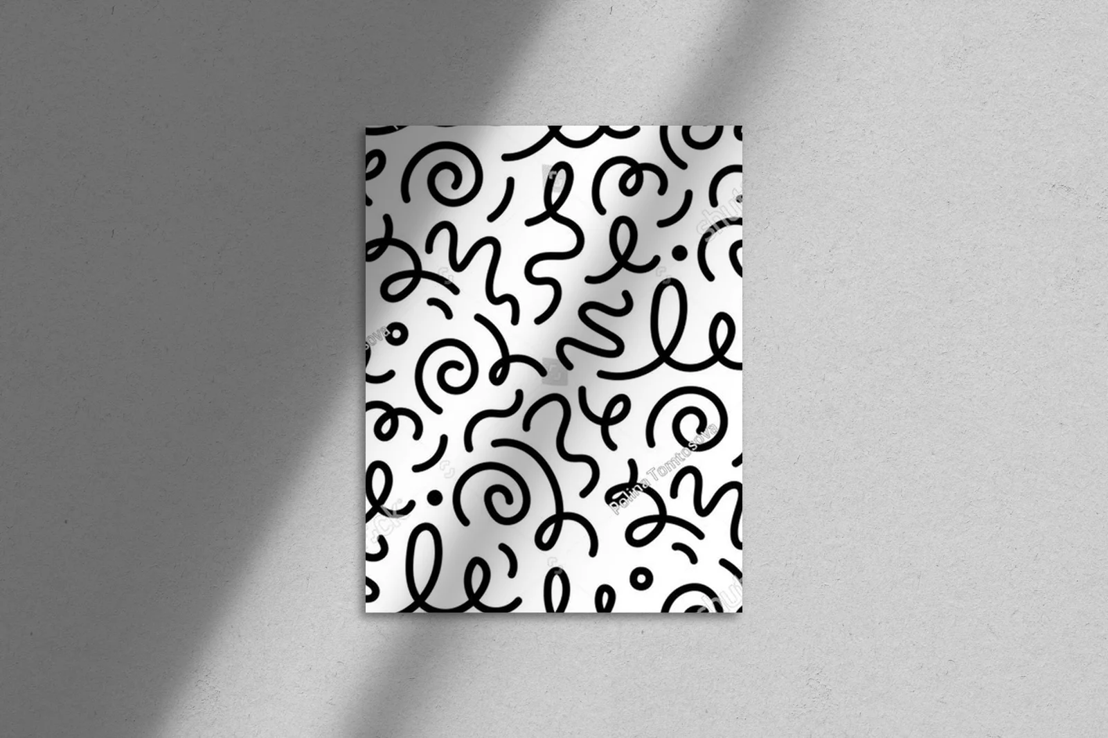 Radosny świat dziecięcej wyobraźni w monochromatycznym stylu