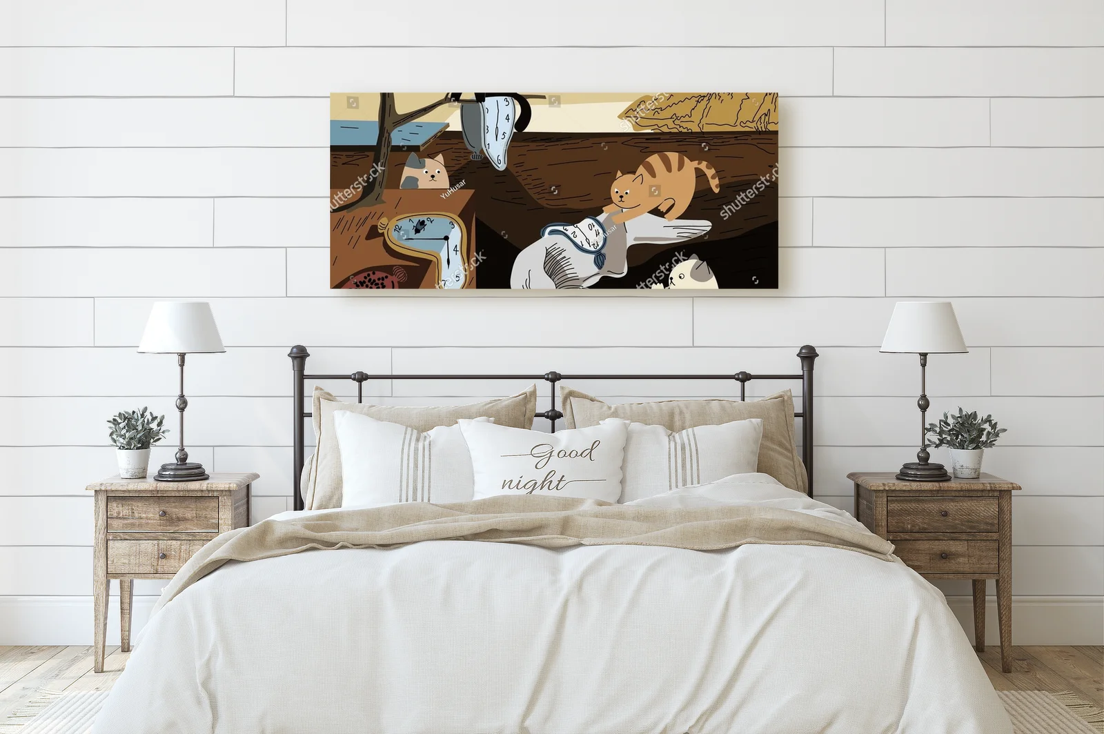 Zabawa czasu w surrealistycznym stylu Dali