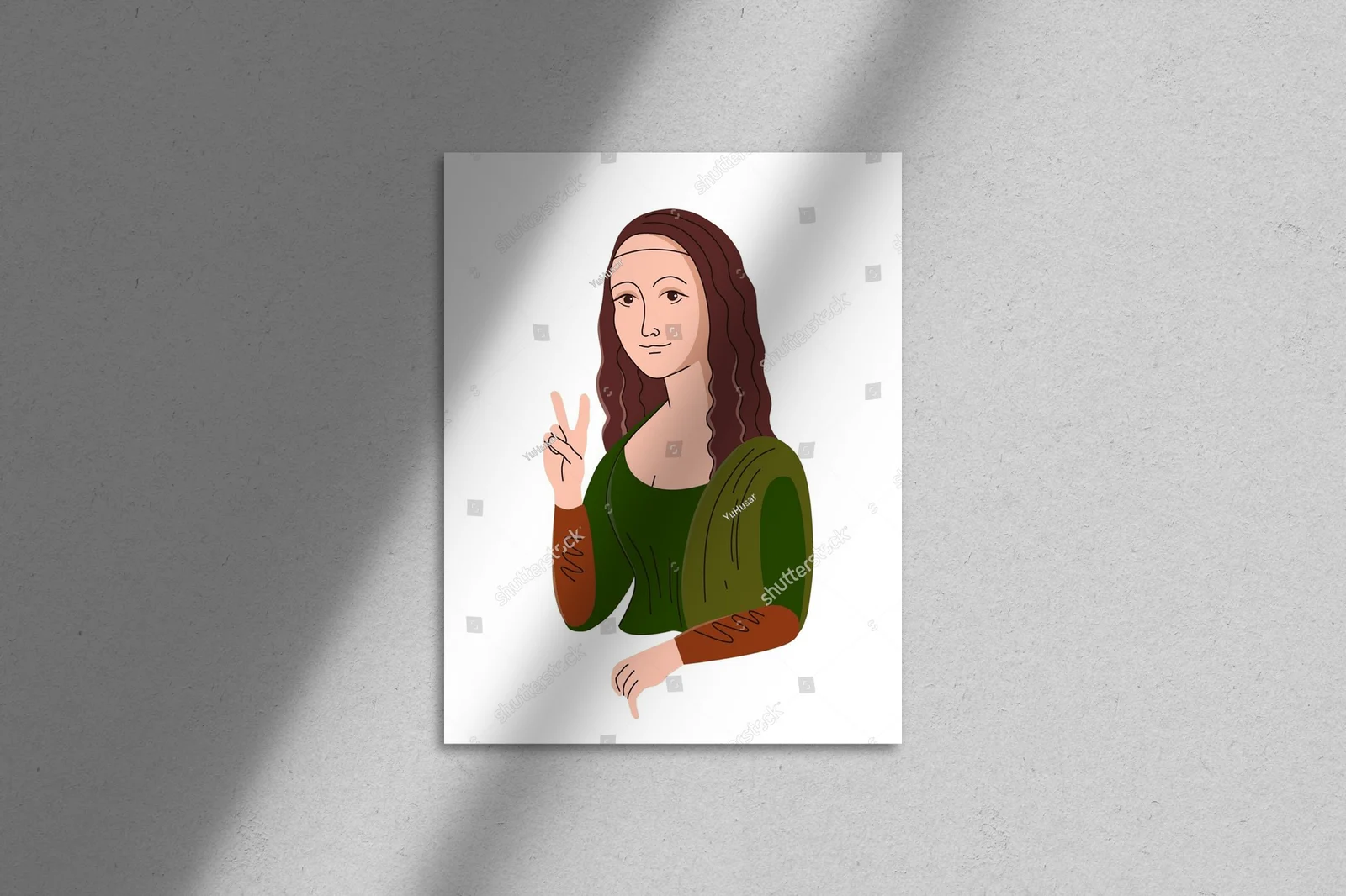 Mona Lisa w nowoczesnej odsłonie - arcydzieło artystyczne