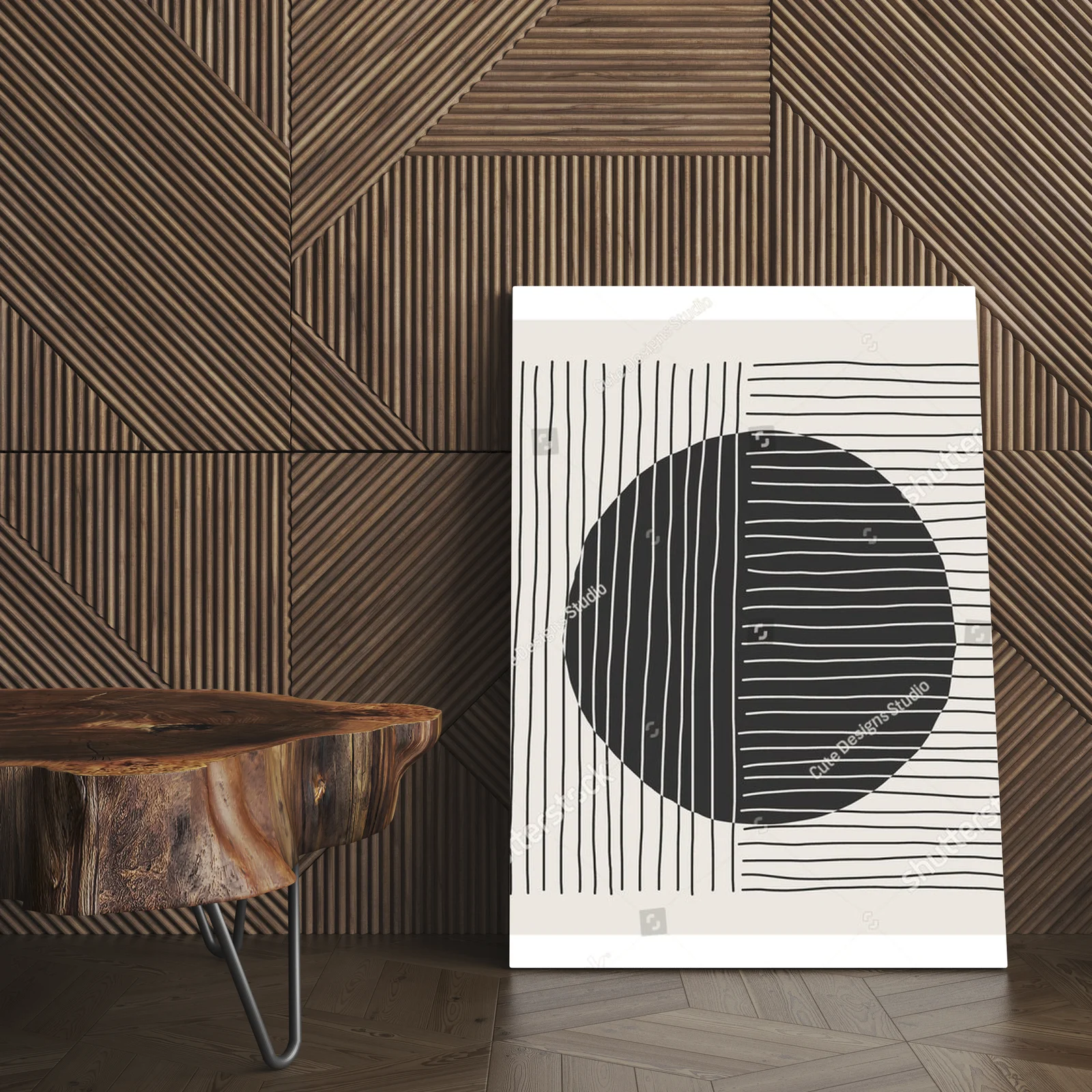 Abstrakcyjna elegancja w pastelowych odcieniach