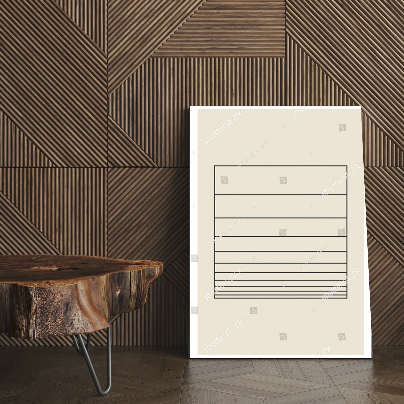 Geometryczne projekty w pastelowych odcieniach
