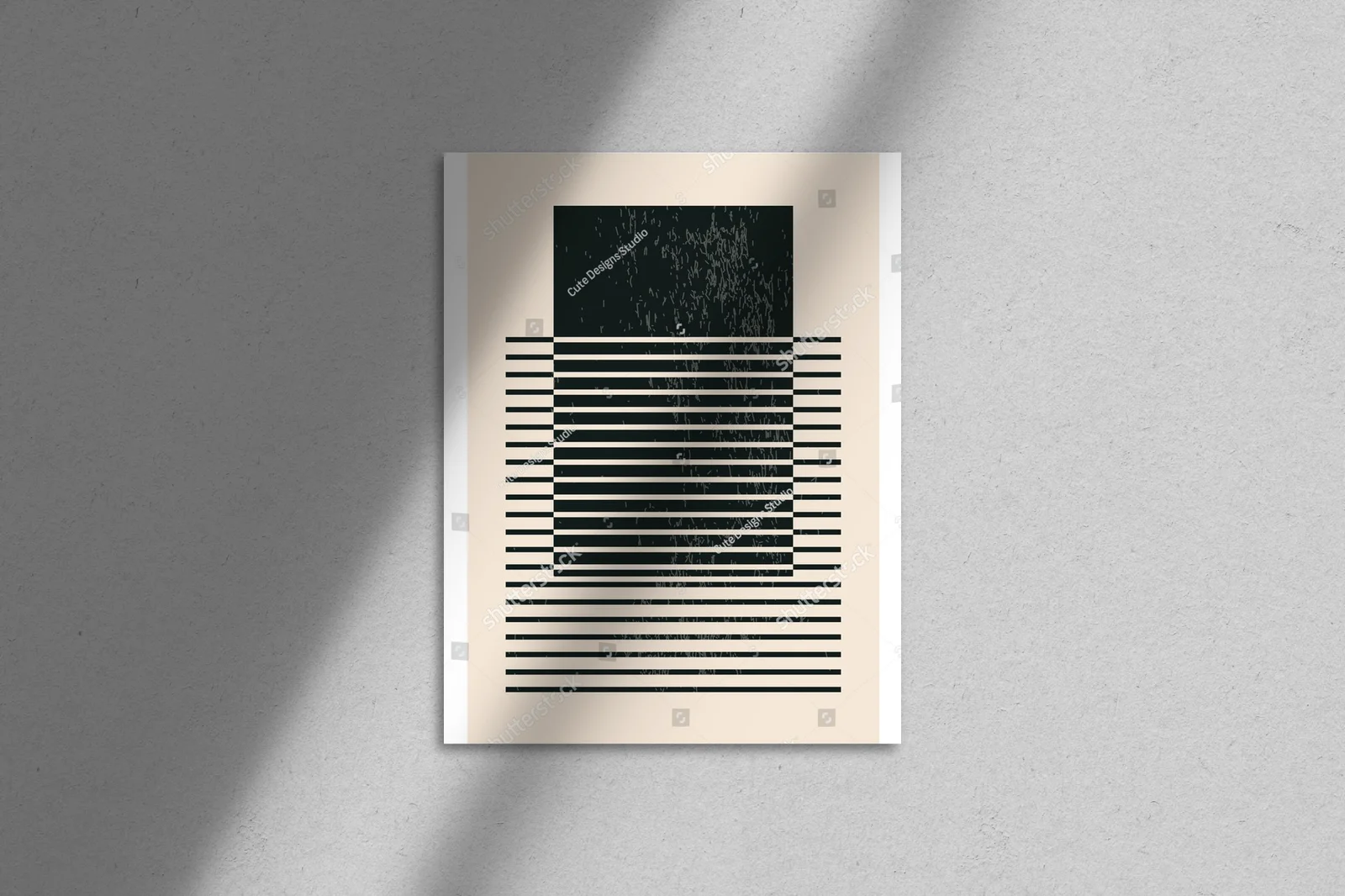 Nowoczesna geometria w pastelowych odcieniach