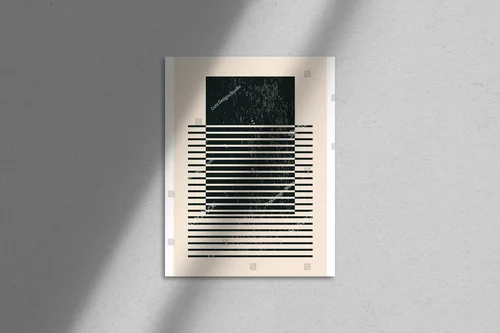 Nowoczesna geometria w pastelowych odcieniach