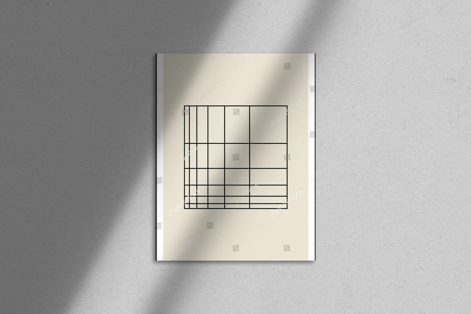 Geometryczne impresje w stonowanej palecie