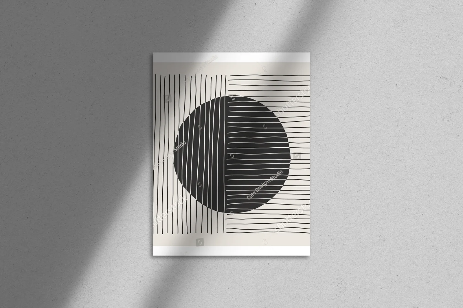 Abstrakcyjna elegancja w pastelowych odcieniach