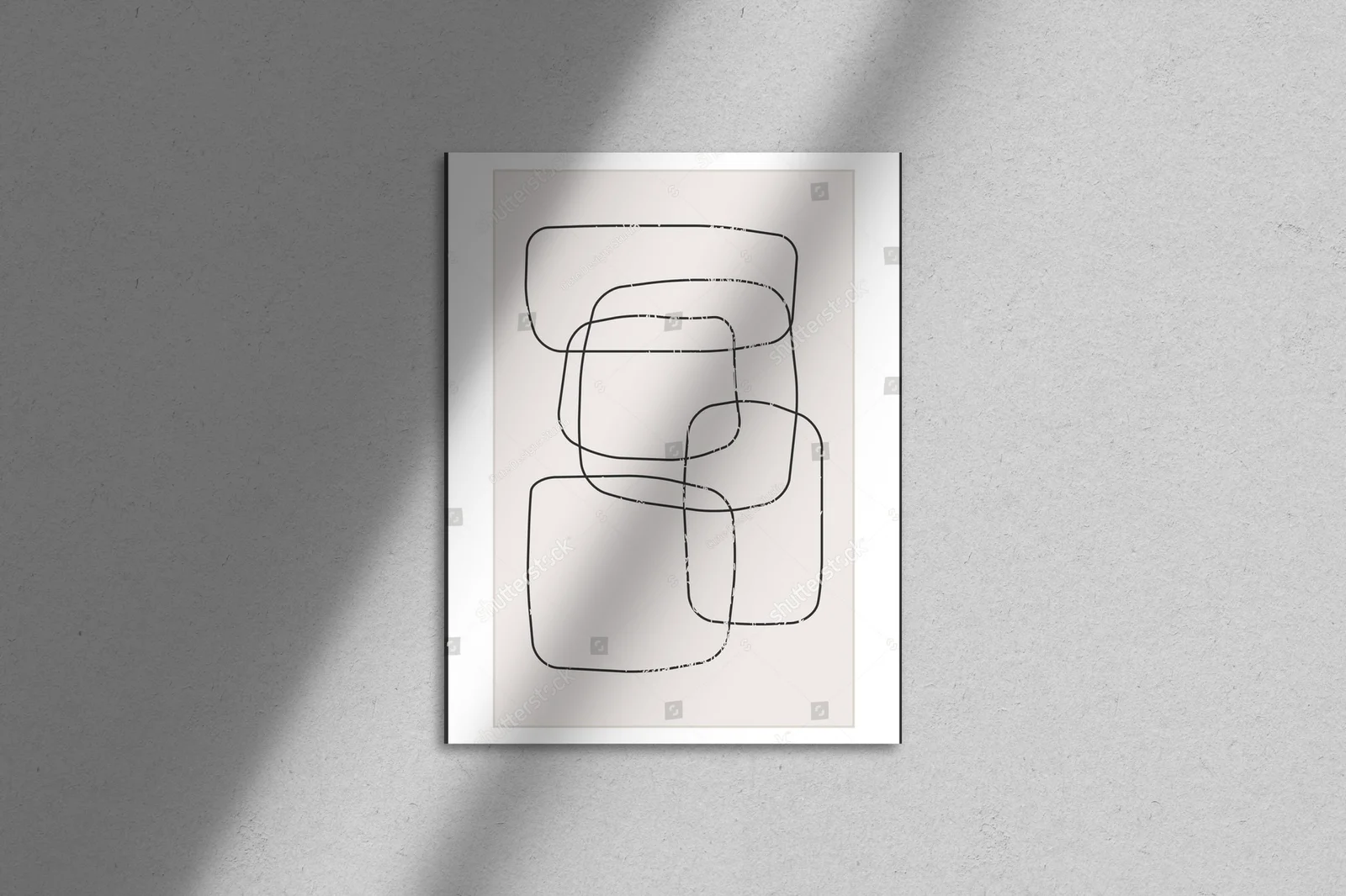 Minimalistyczna kompozycja w pastelowych tonach