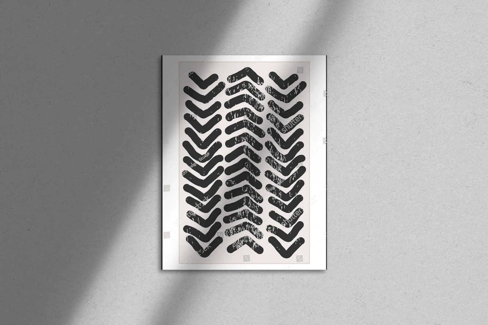 Minimalistyczna kompozycja w organicznych kształtach