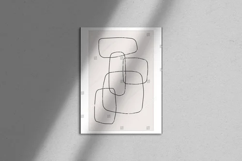 Minimalistyczna kompozycja w subtelnych odcieniach