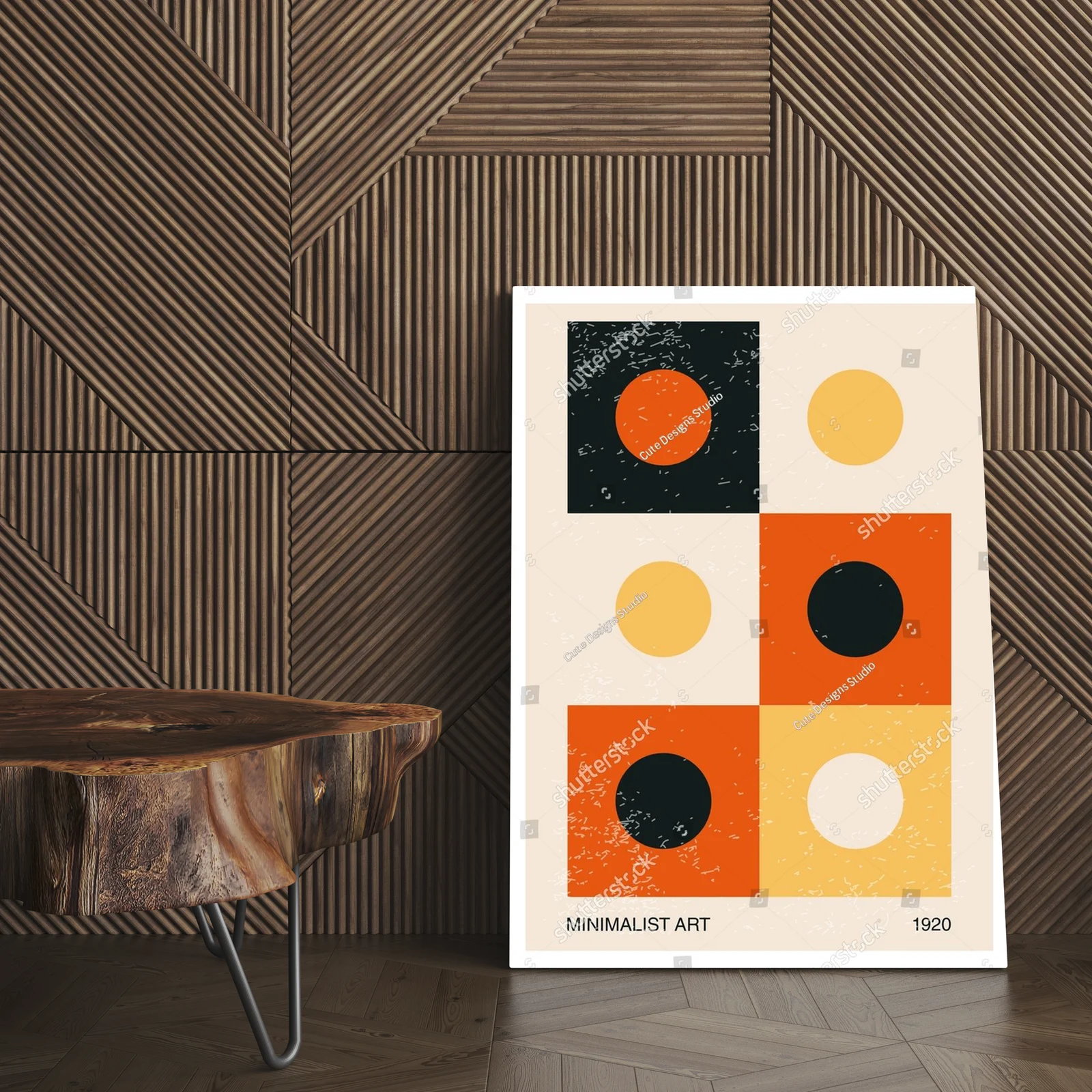 Geometryczne Odcienie w Pastelowym Stylu