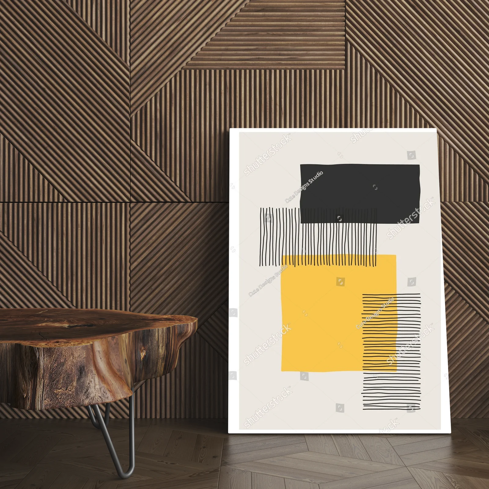 Geometryczne piękno w pastelowych tonach