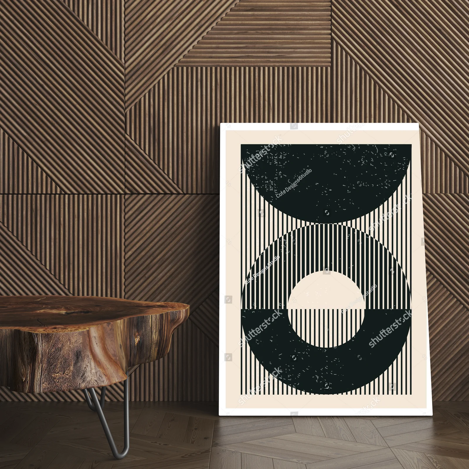 Geometryczne inspiracje w hipsterskim stylu