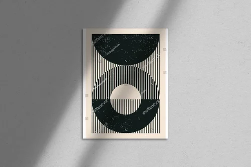 Geometryczne inspiracje w hipsterskim stylu