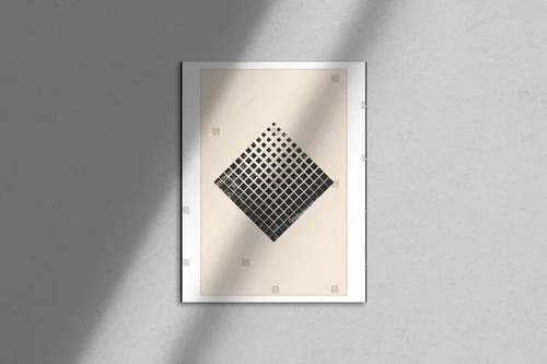 Elegancka geometria lat 20. w pastelowych odcieniach