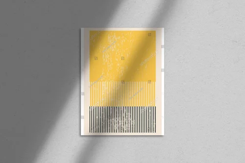 Geometryczne inspiracje w miodowych odcieniach