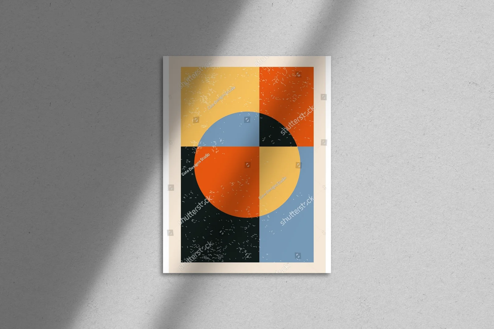 Geometryczne inspiracje w delikatnych tonach