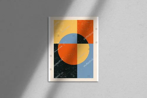 Geometryczne inspiracje w delikatnych tonach