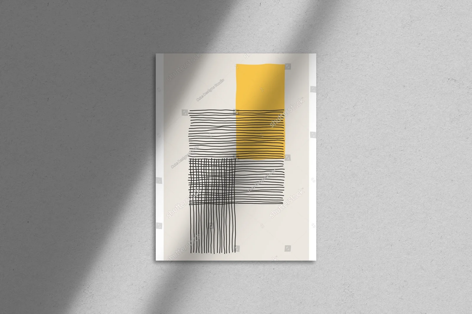 Geometryczne kompozycje w pastelowych tonach