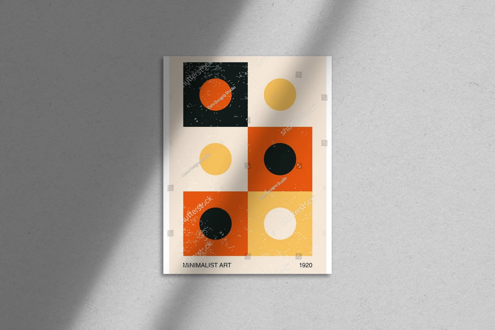 Geometryczne Odcienie w Pastelowym Stylu