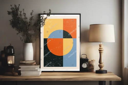 Geometryczne inspiracje w delikatnych tonach