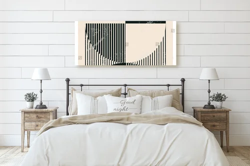 Geometryczne kształty w modernistycznym stylu