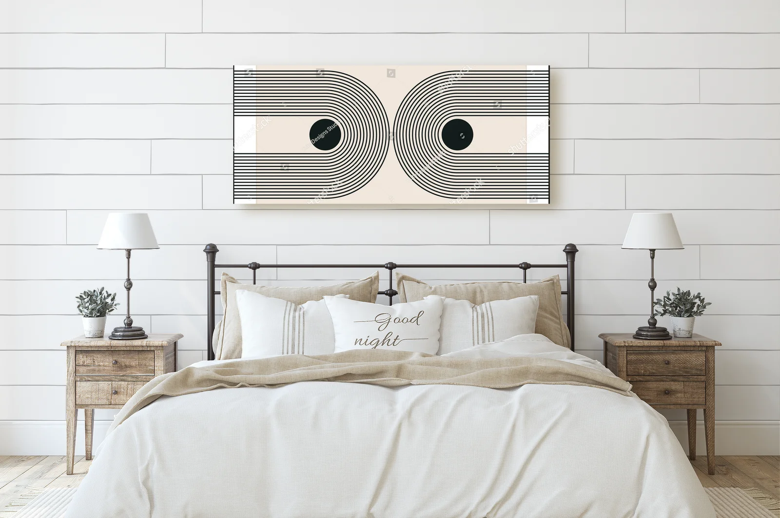 Geometryczny minimalizm w pastelowych odcieniach