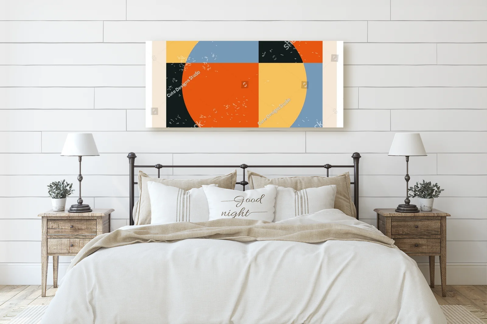 Geometryczne inspiracje w delikatnych tonach