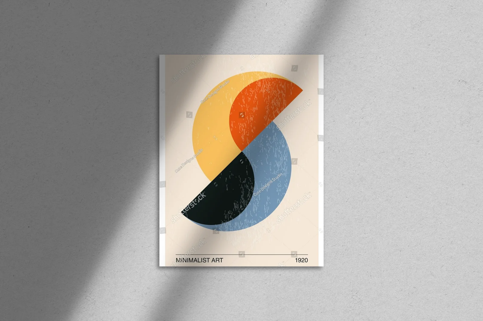Geometryczne piękno w delikatnych pastelach