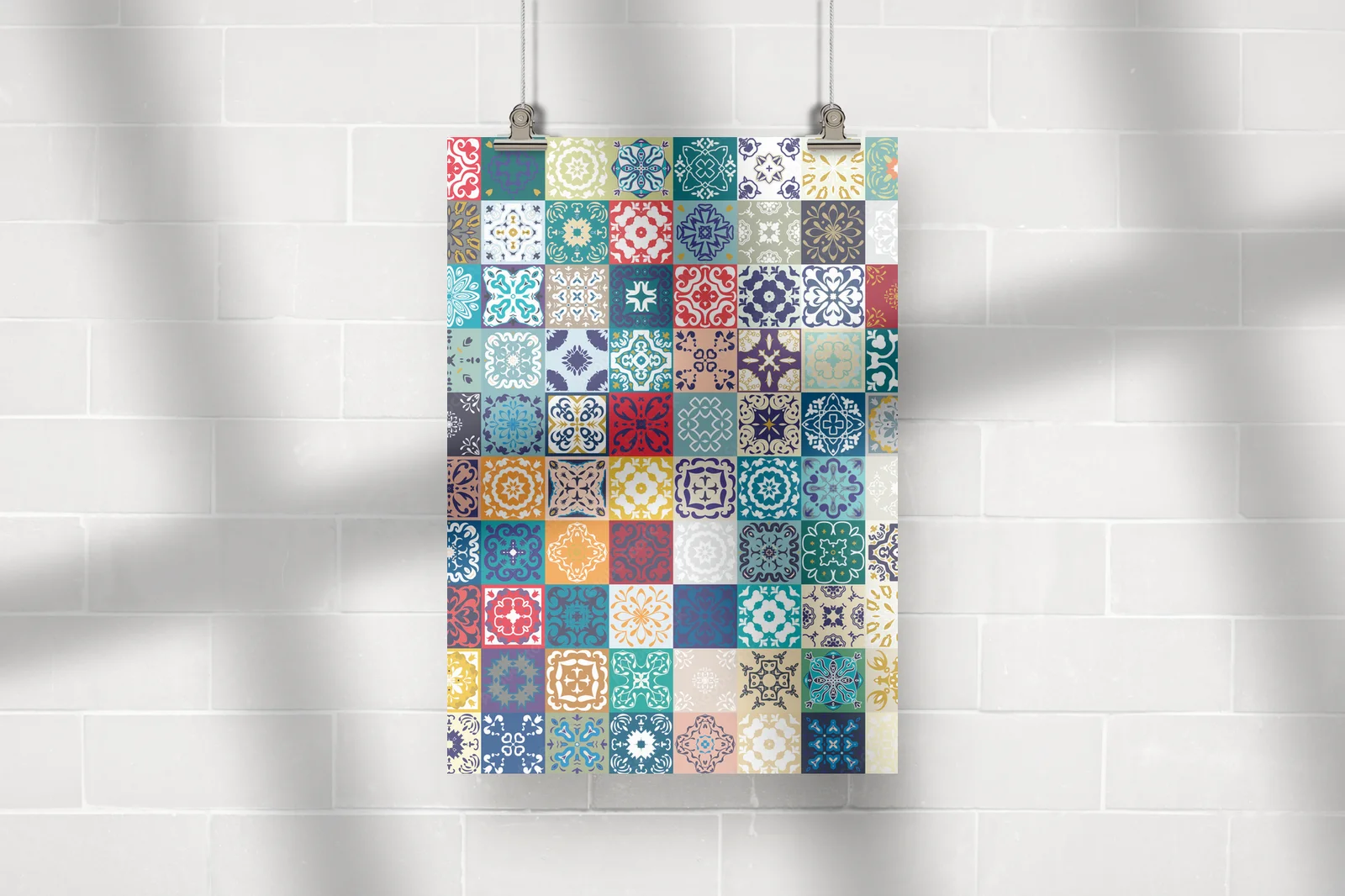 Zachwycający patchwork kwiatowy w orientalnych barwach