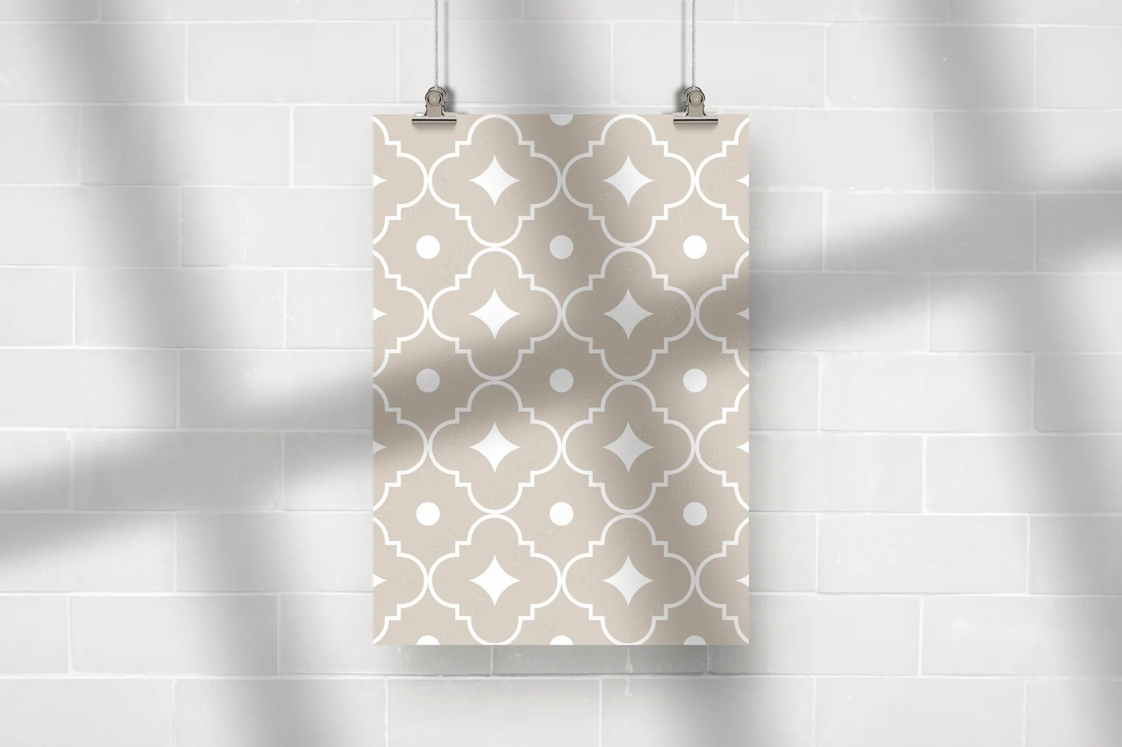 Elegancka ornamentyka w ciepłych odcieniach