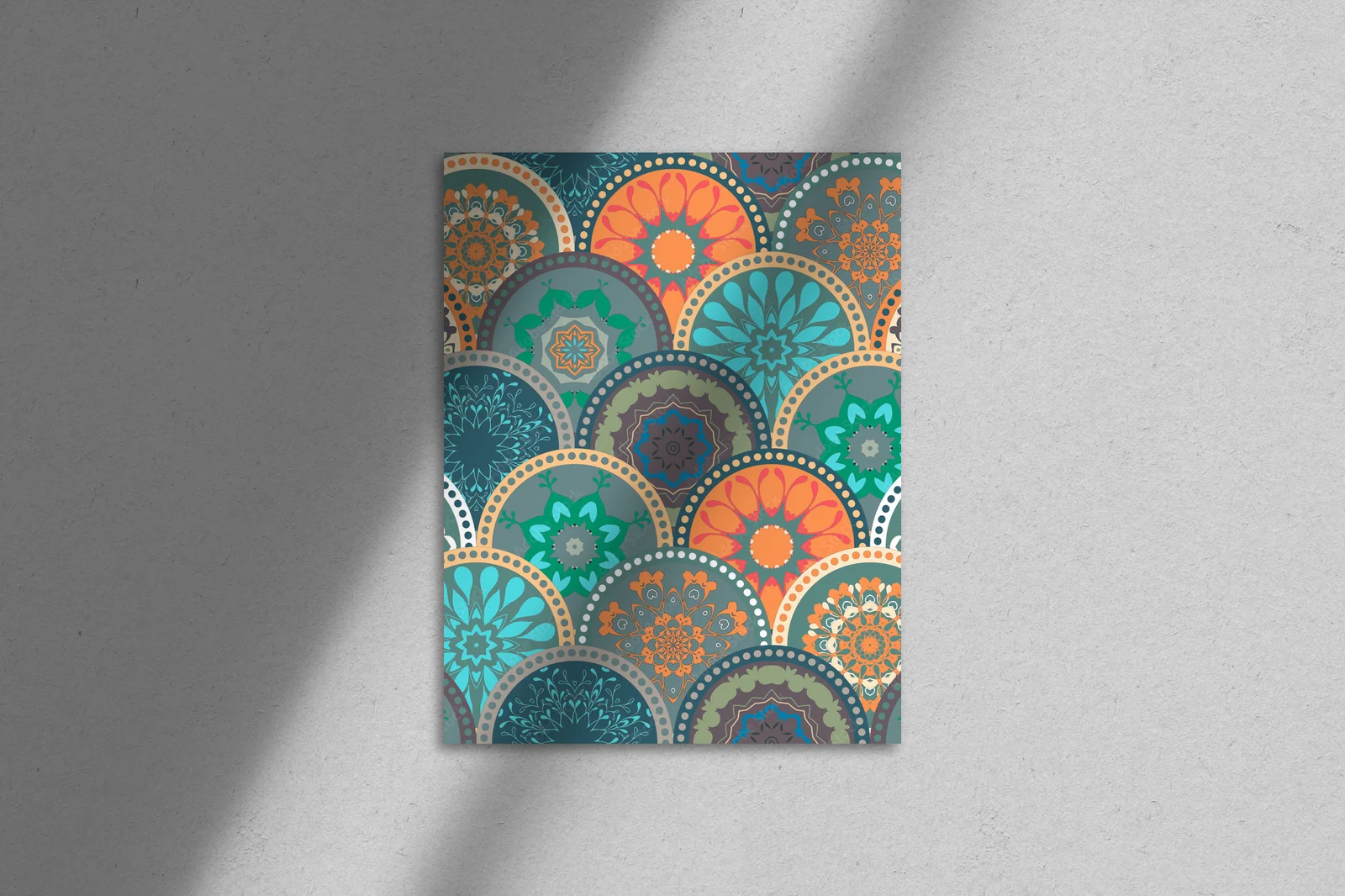 Elegancka abstrakcja w pastelowych odcieniach