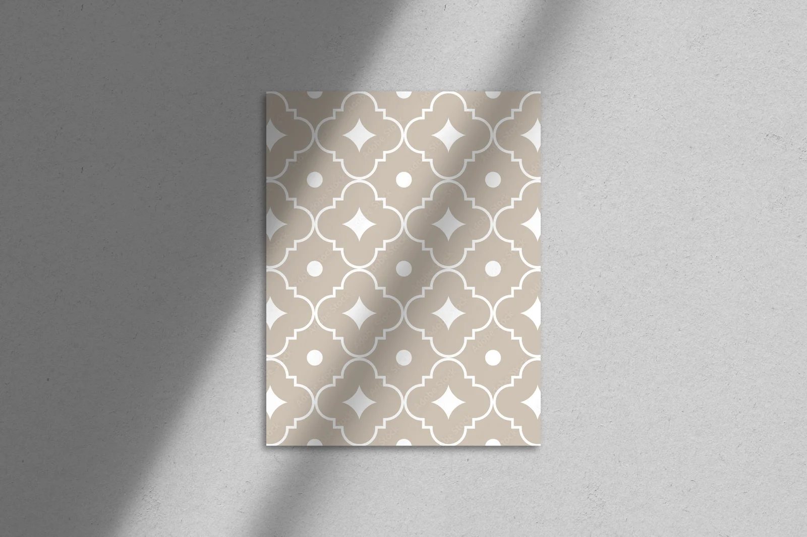 Elegancka ornamentyka w ciepłych odcieniach