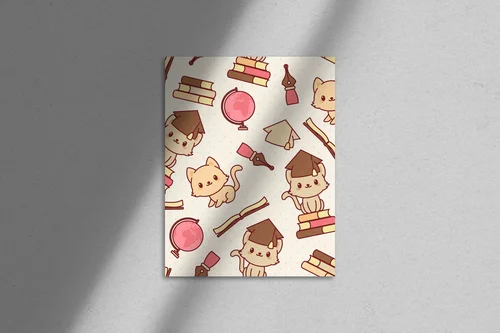 Urocze kocięta w pastelowych odcieniach