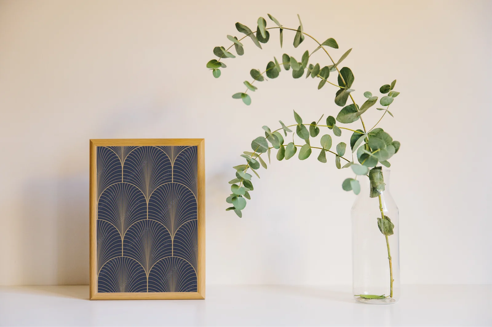 Elegancka harmonia vintage w niebieskich odcieniach