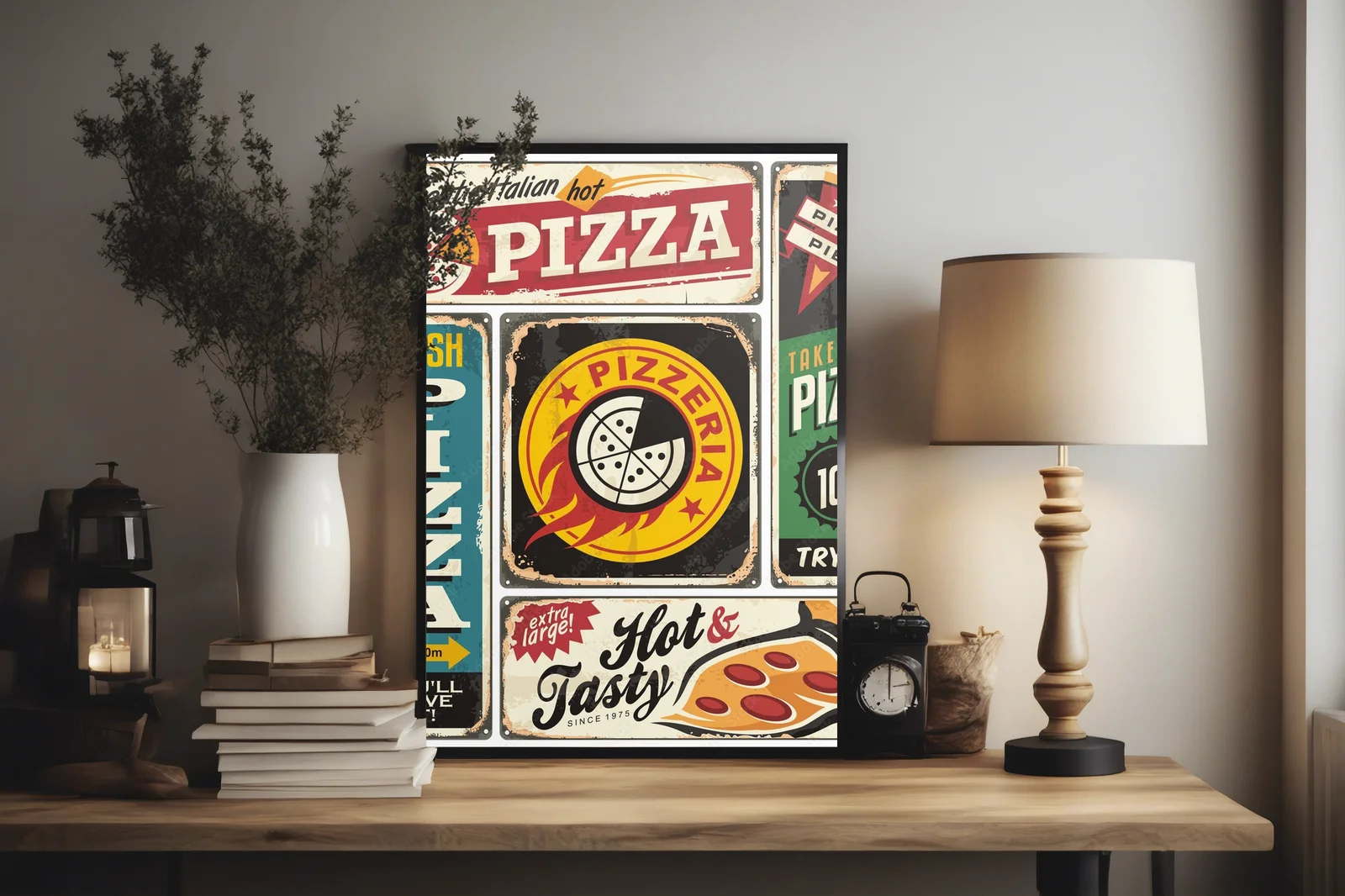 Pizzowe inspiracje w odcieniach eleganckiej czerni