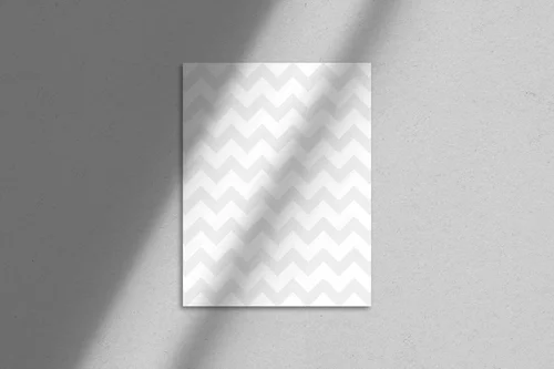 Elegancki motyw chevron w odcieniach bieli i szarości